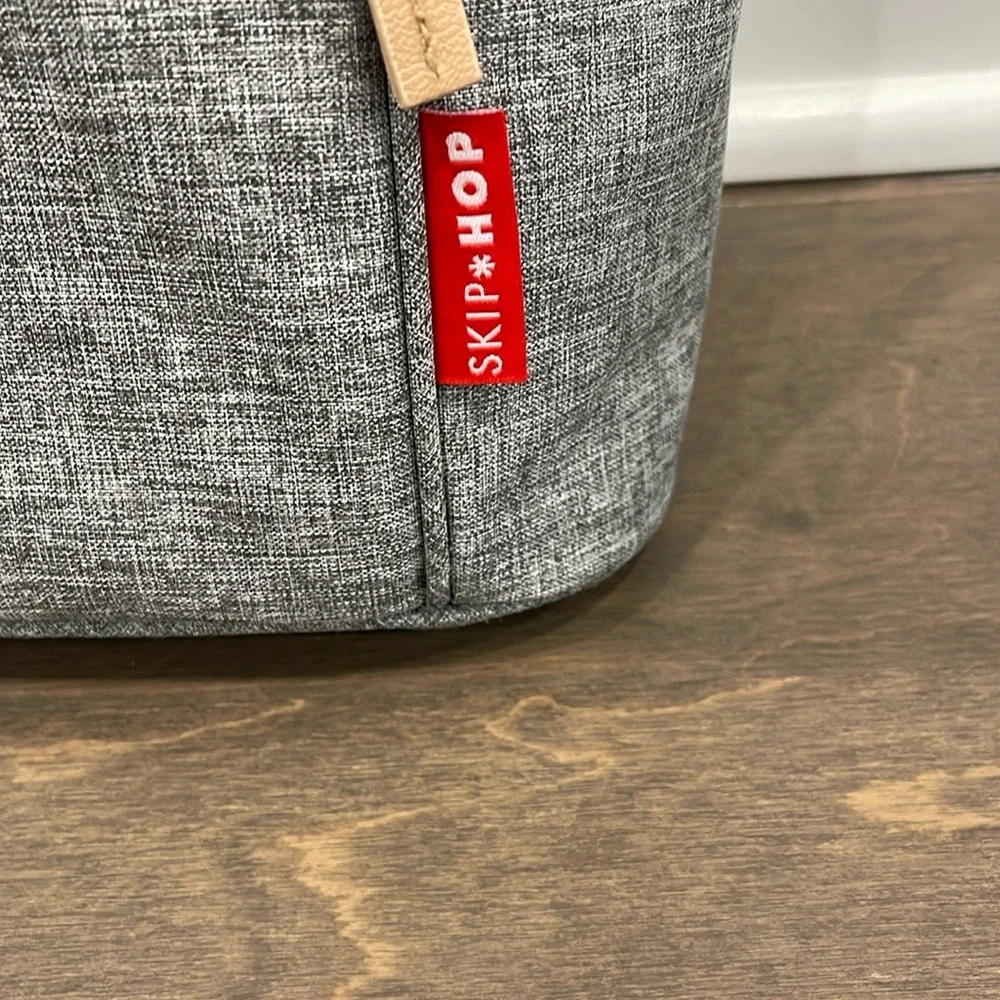 Skip Hop Gray Bottle Holder Bag
